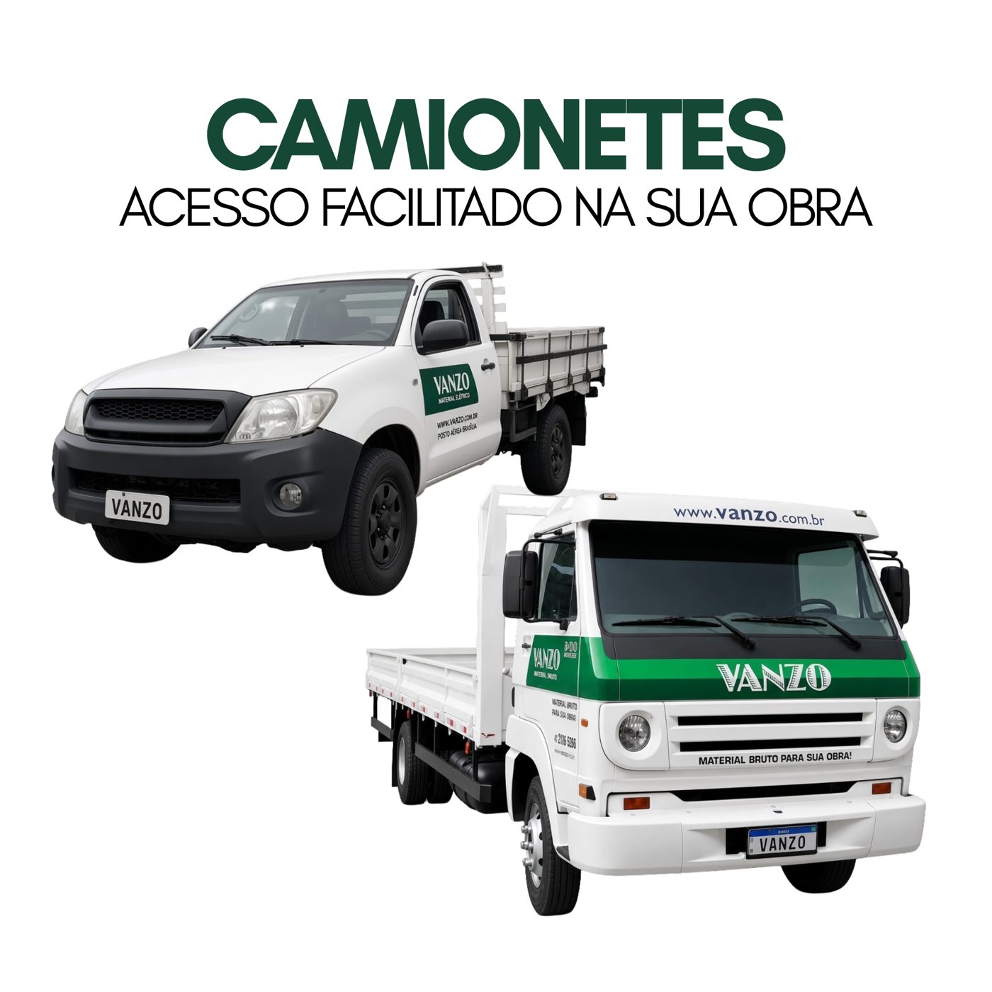 Veículo de entrega da Vanzo em Pato Branco