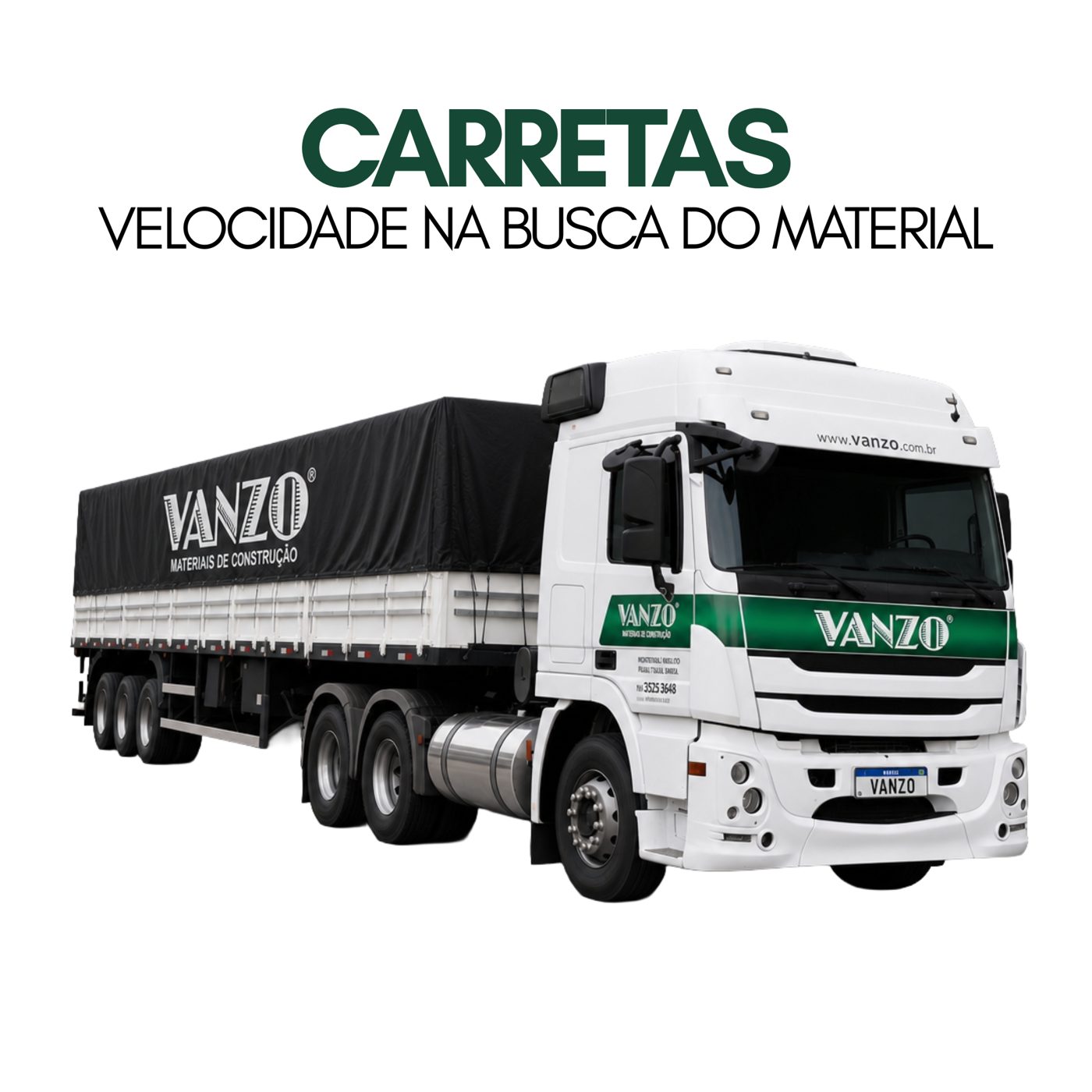 Caminhão munck da frota Vanzo