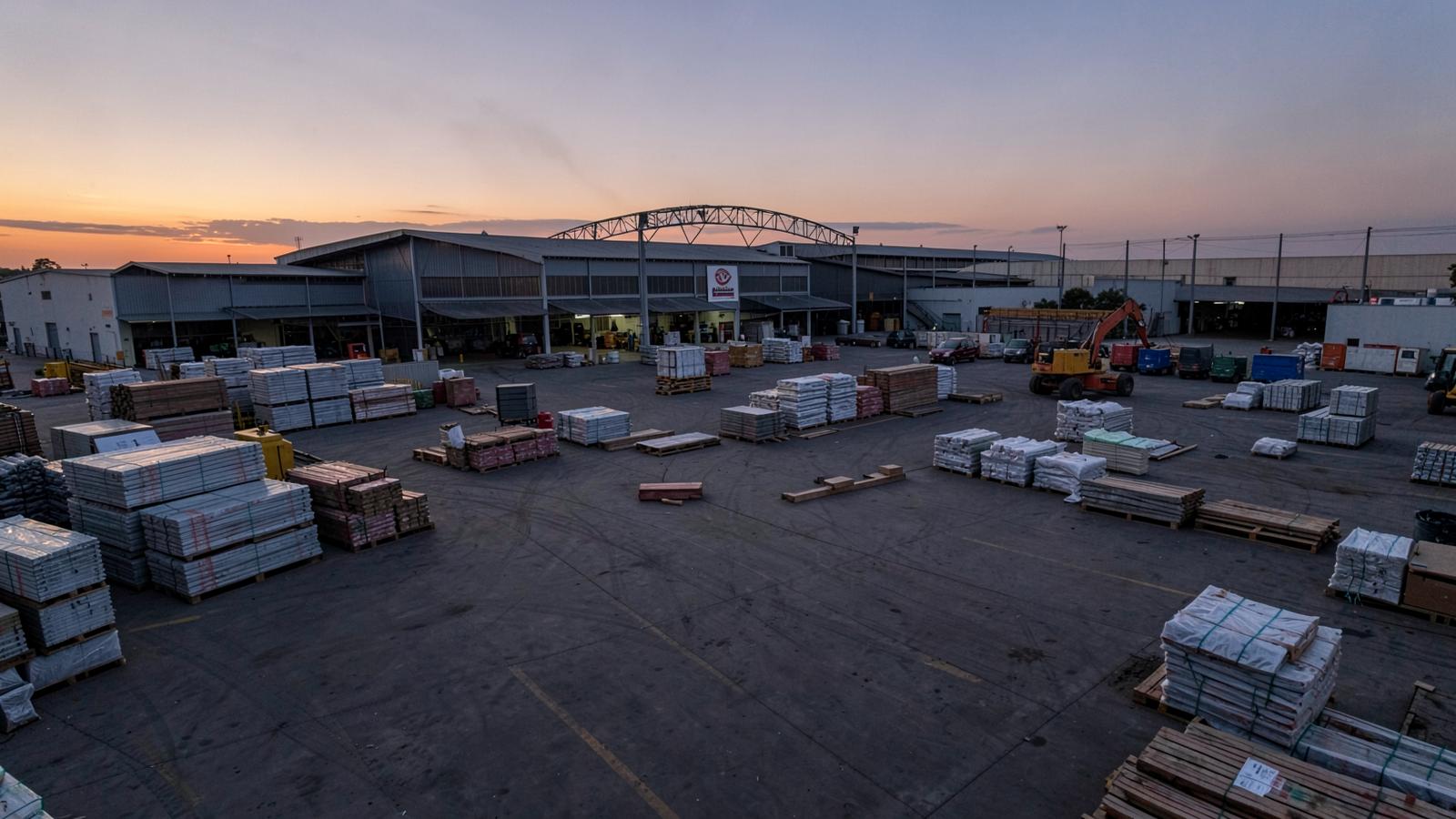 Pátio de materiais de construção da Vanzo em Pato Branco