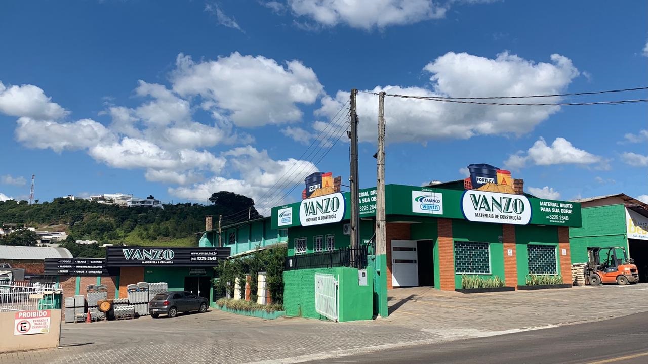 Fachada da Vanzo na Baixada